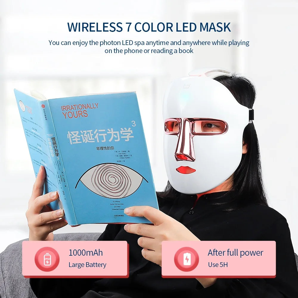 GlowPro Wireless LED Mask Therapy
