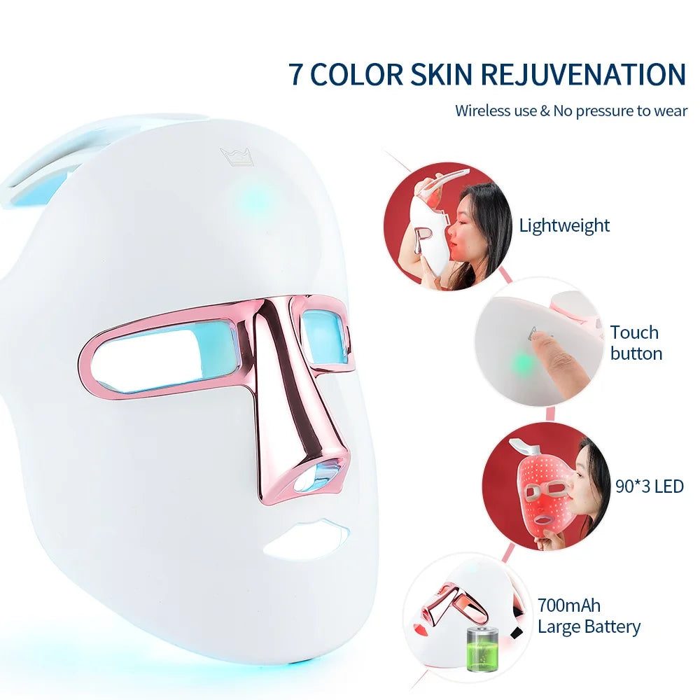 GlowPro Wireless LED Mask Therapy